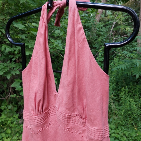 100% Linen Halter Dress by Tommy Hilfiger - Picture 3 of 7